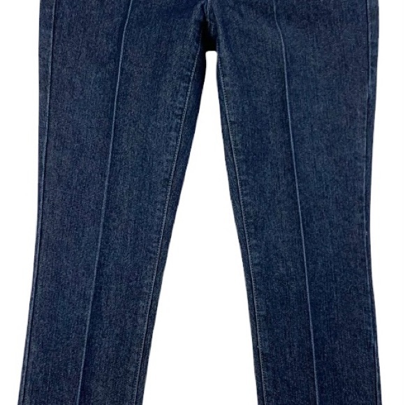 Tommy Hilfiger Spirit MidRise Skinny Leg Dark Wash Stretch Denim Jeans w/ Crest - Picture 8 of 16